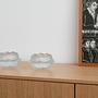 Glass bowl Transparent 1980s 1