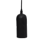 Tiny hanging lamp ceramic black 1