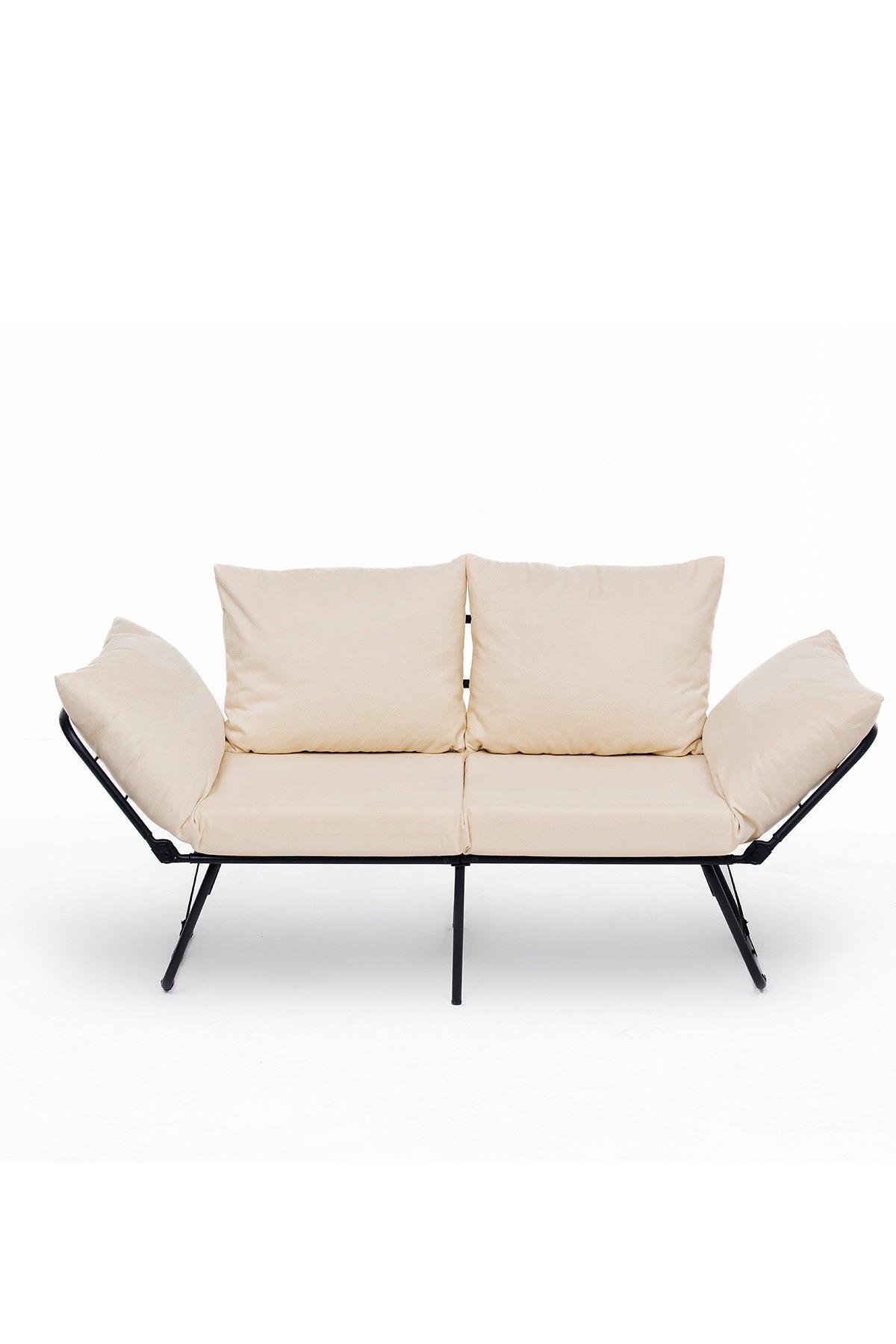 Viper Sofa 2-seater light cream 7