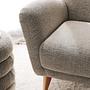 Teddy Armchair Textile Grey 3