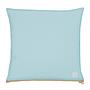 3959 I Dekokissen Polyester Hellblau 48 x 48 cm 0