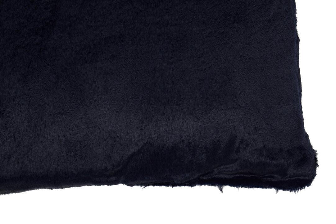 Bosie Lamina Marineblau quadratisches Kissen 6