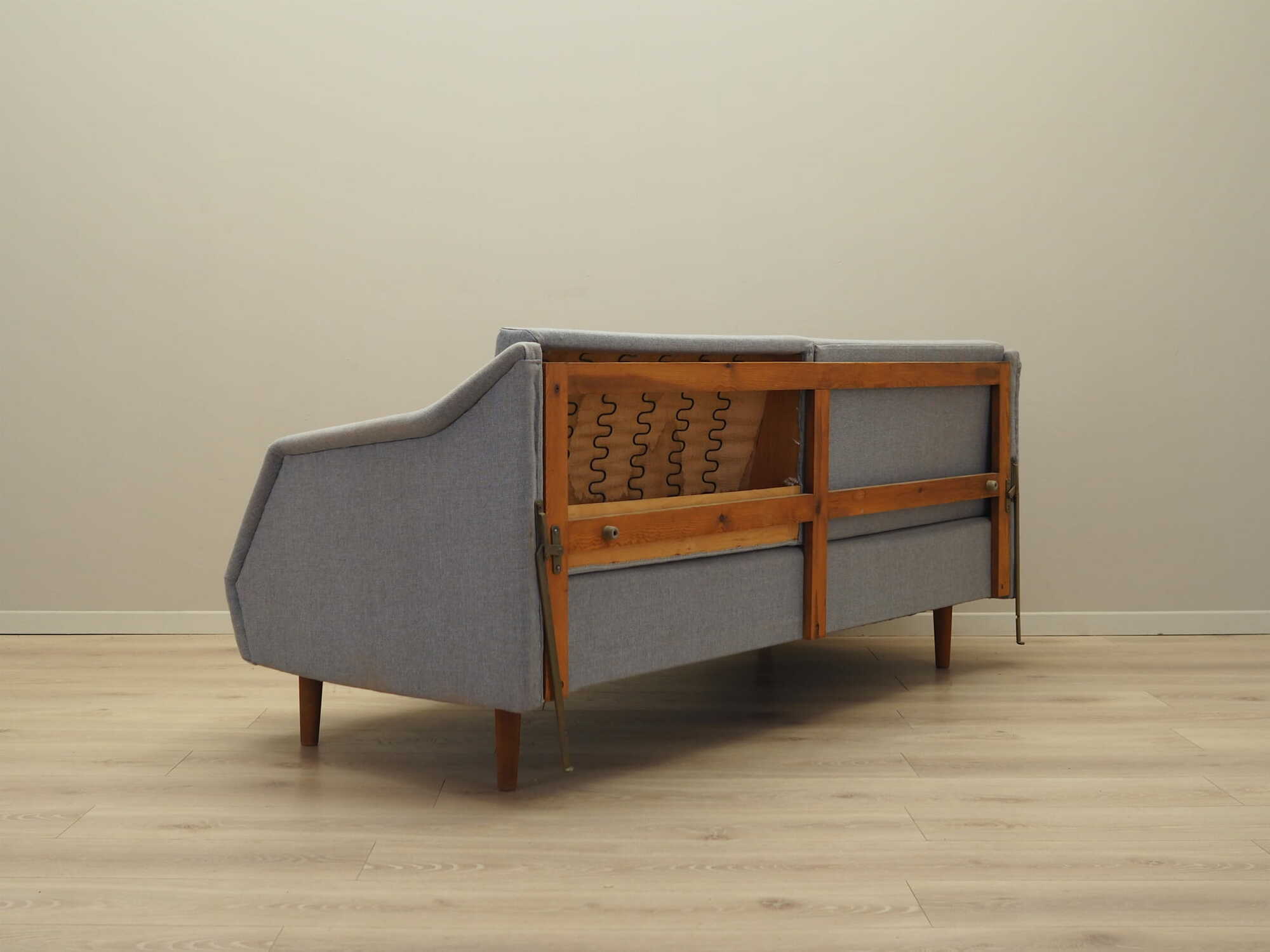 Sofa Textil Grau 1960er Jahre  4
