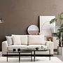 Line 2-Sitzer Sofa Creme 1