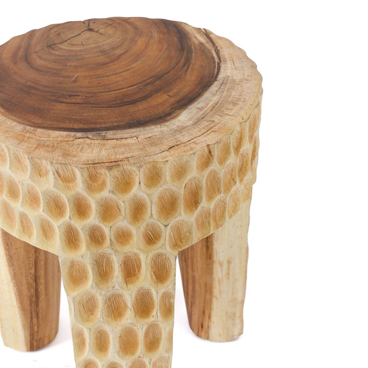 The Paramo Stool Natural ø35cm 4