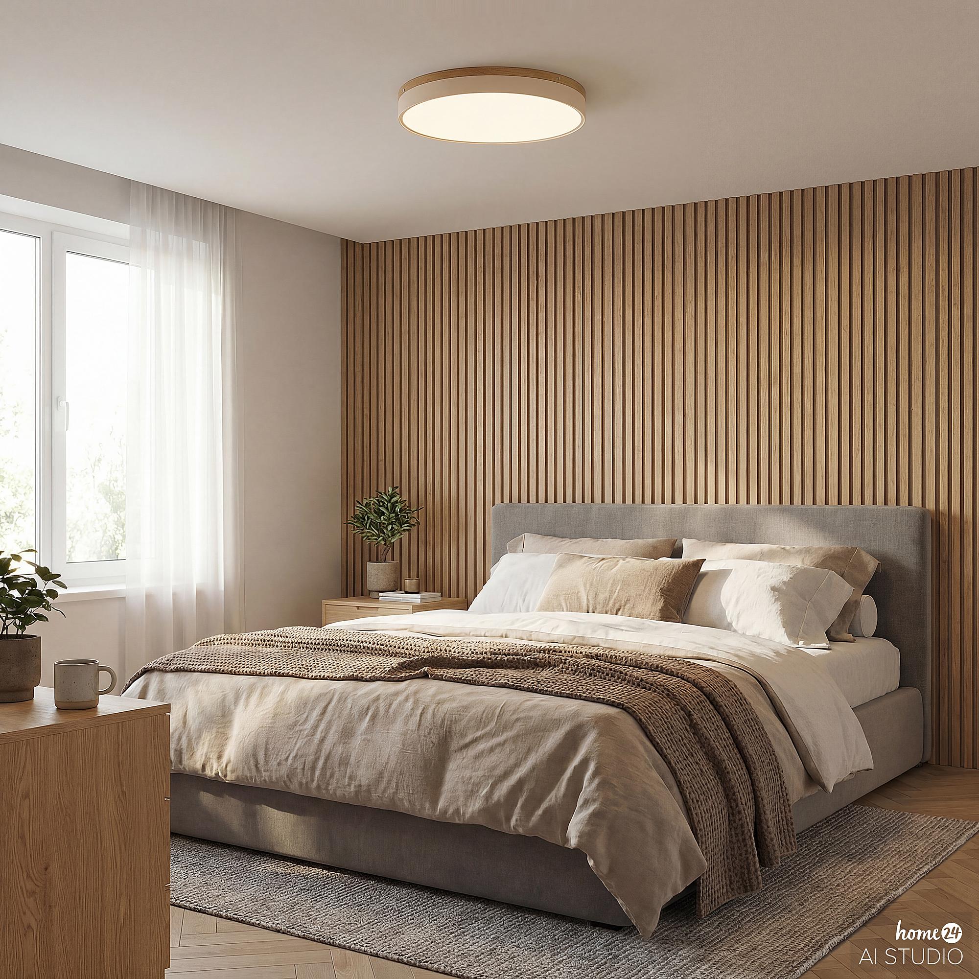 Ceiling Light Uluma 1-Light Iron Beige 2