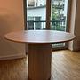Bianca Esstisch Creme 110cm 1