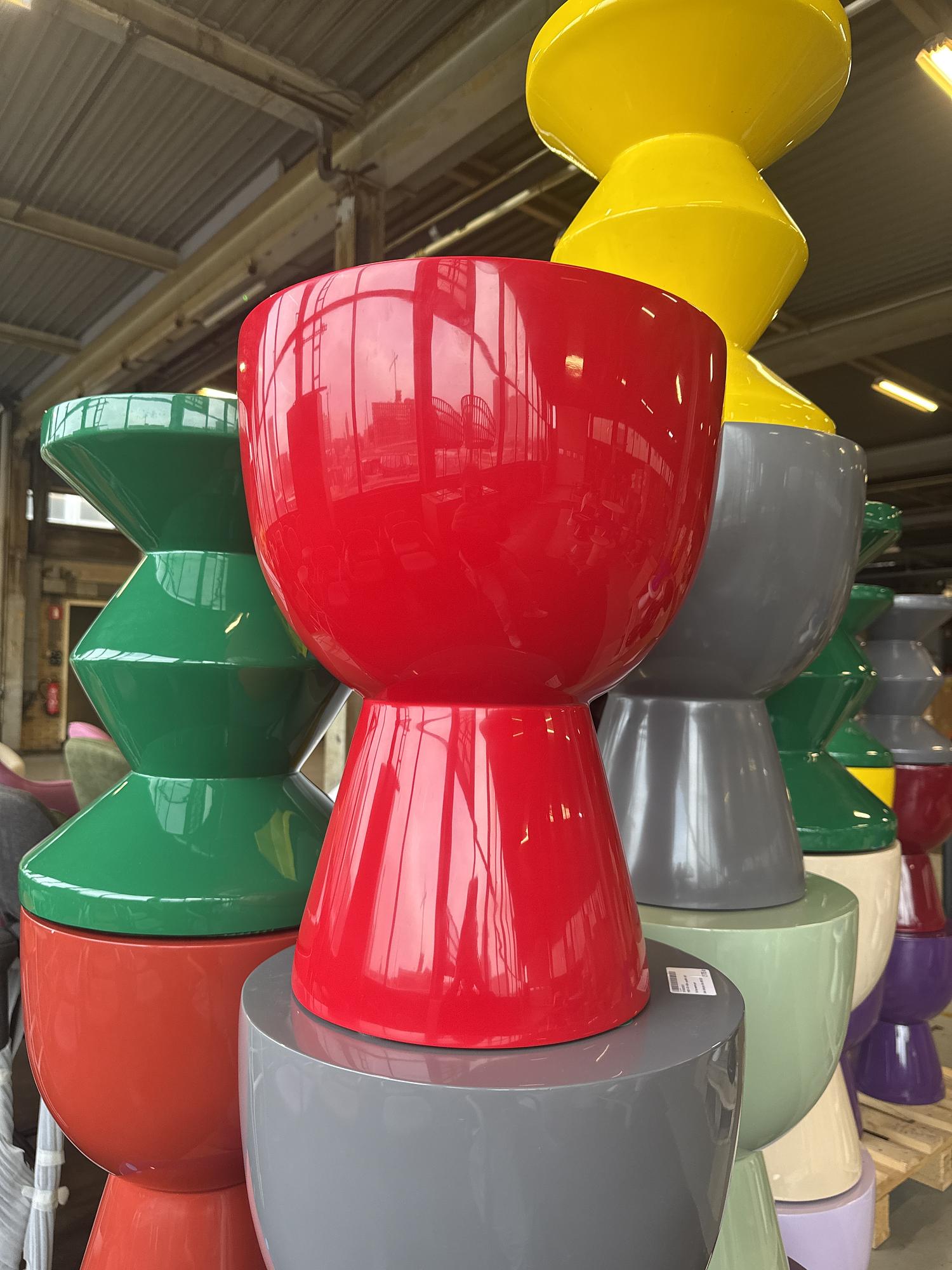 Tip Tap Hocker Rot  1