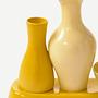 Shanghai Vase Porcelain Yellow 4