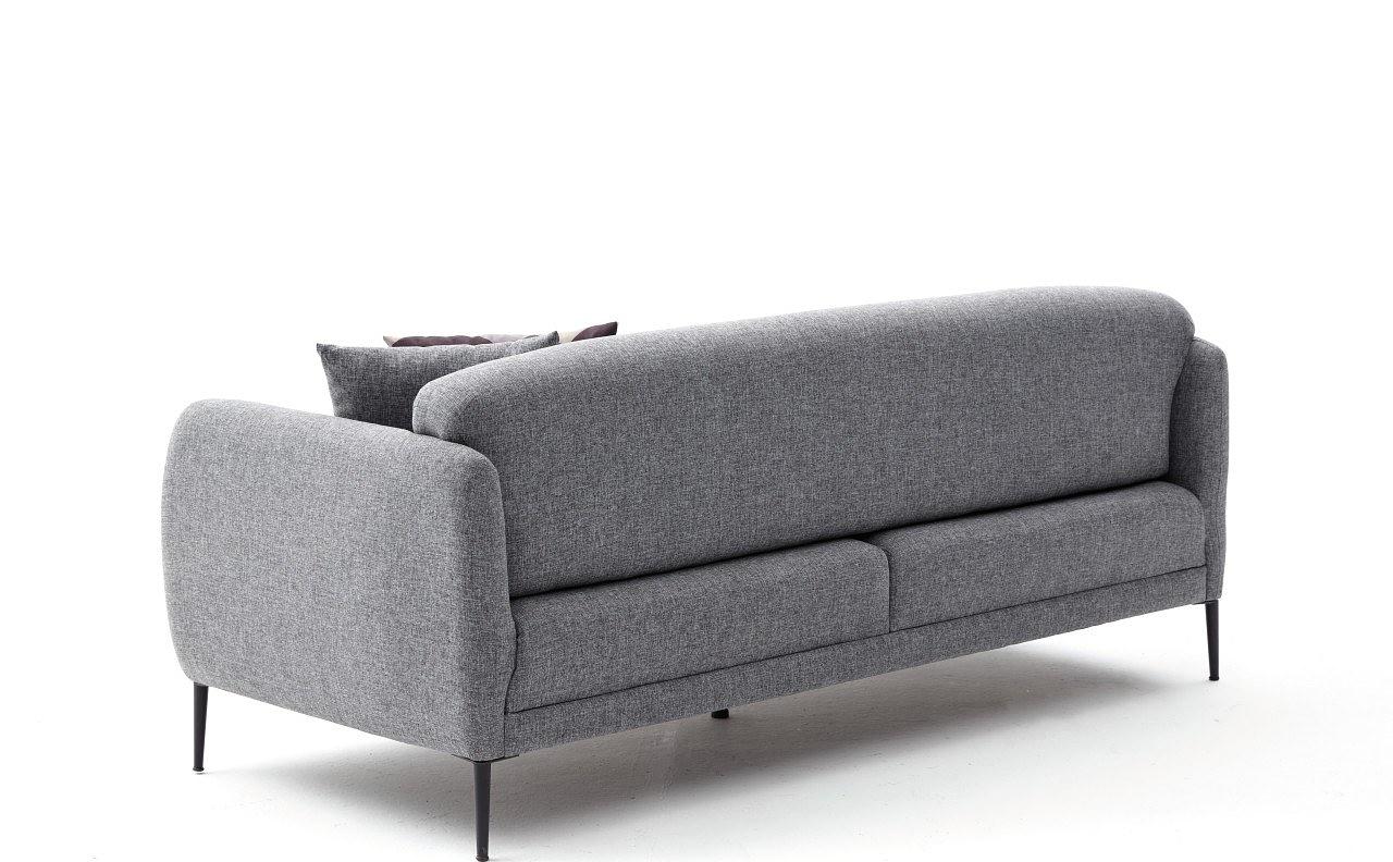 Venedik Sofa 3-Sitzer Grau 9