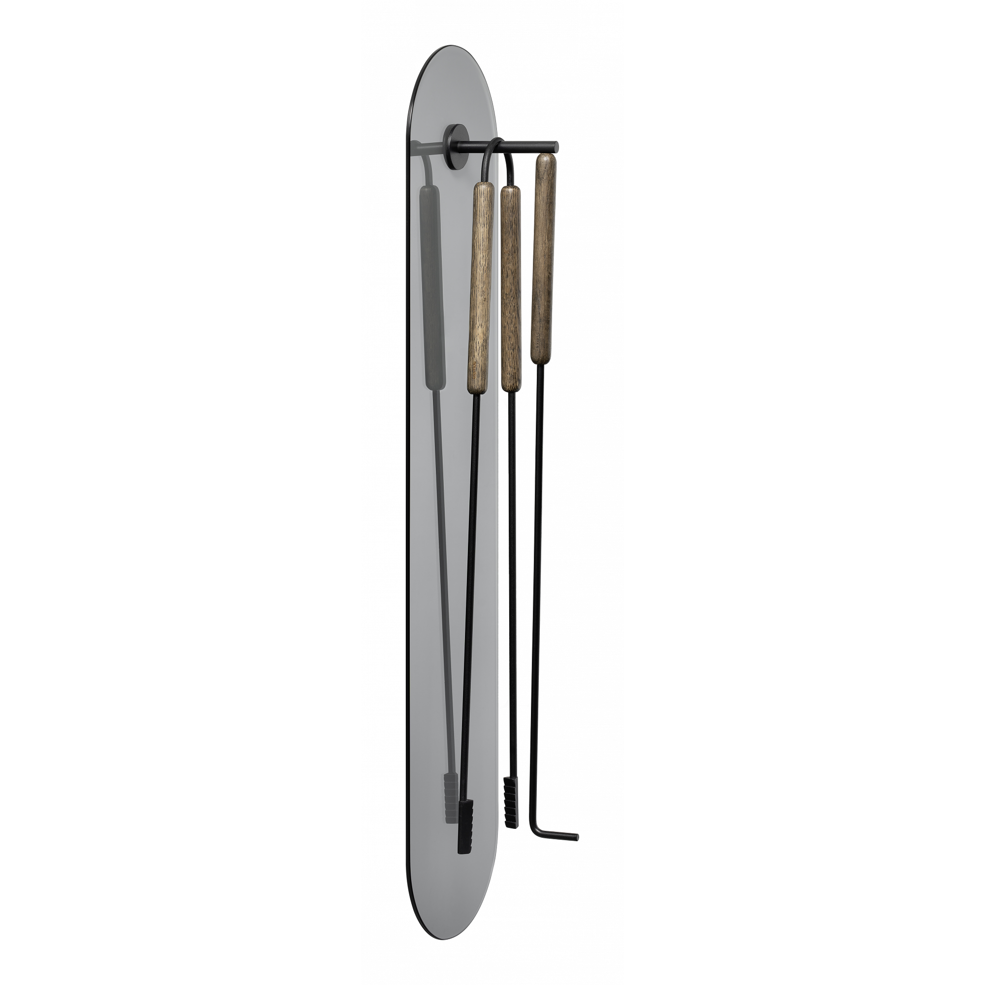 Ashi 3-piece bathroom set Wall-mounted Brown 66161 0