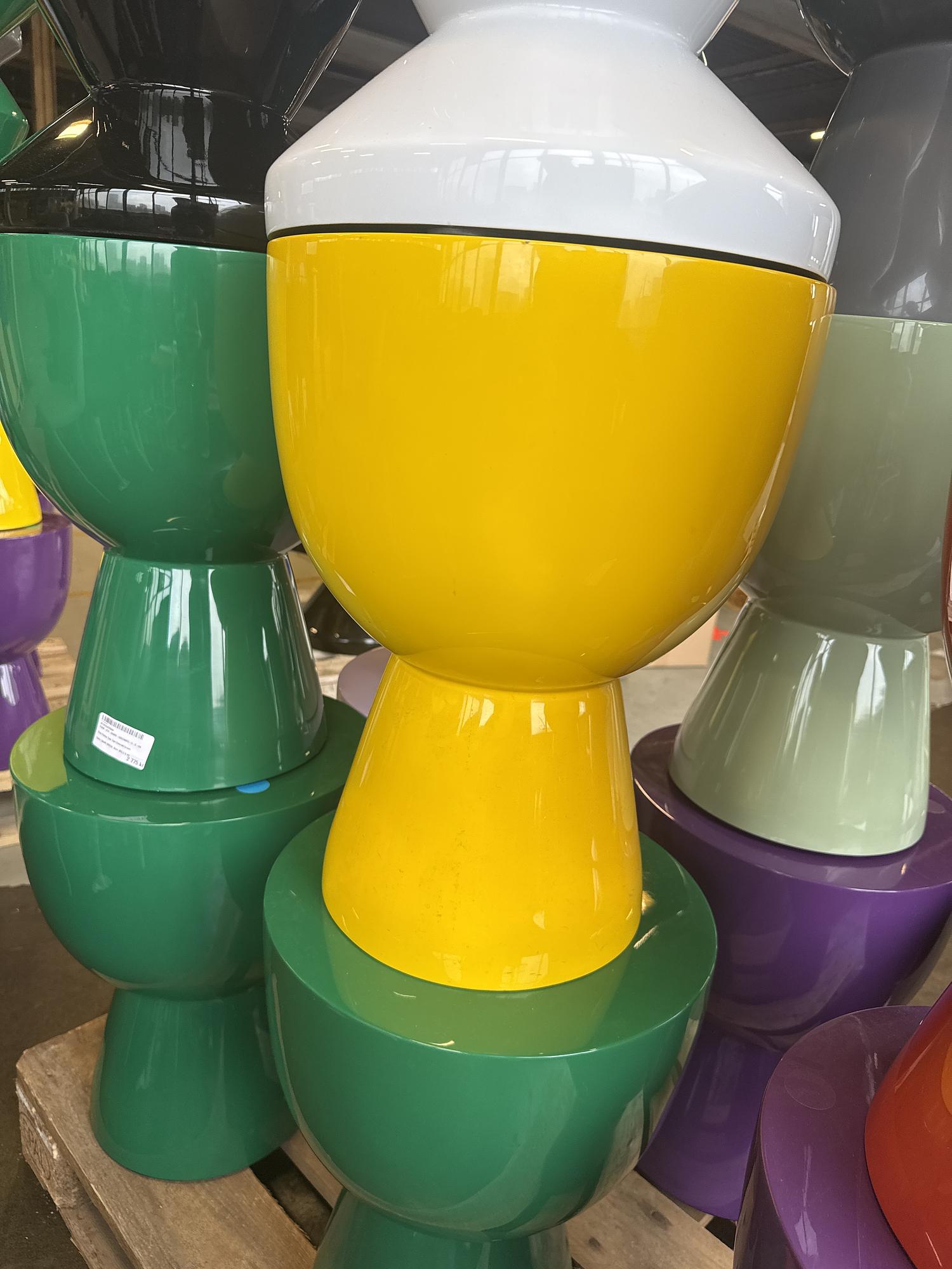 Tip Tap Hocker Gelb 1