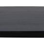 Ovale Zurich Tischplatte Akazienholz Schwarz 0