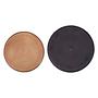 Nikko I Side Table Set of 2 Aluminum Brass Black 4