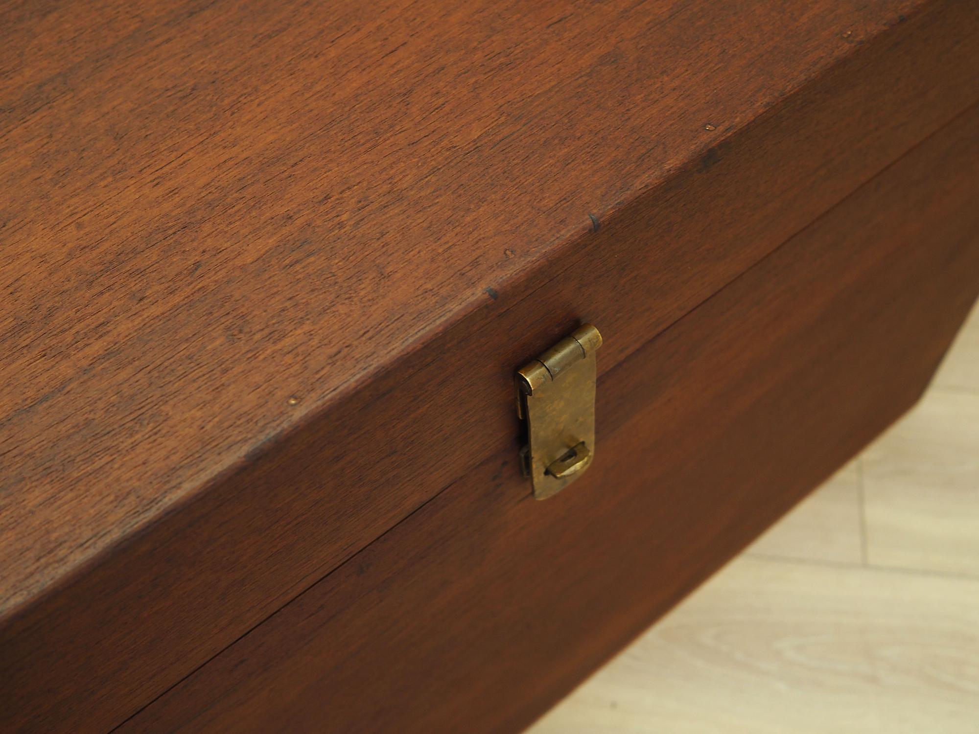 Chest Teak wood 1960s 12