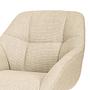 2x Holek Esszimmerstuhl Textil Creme 4