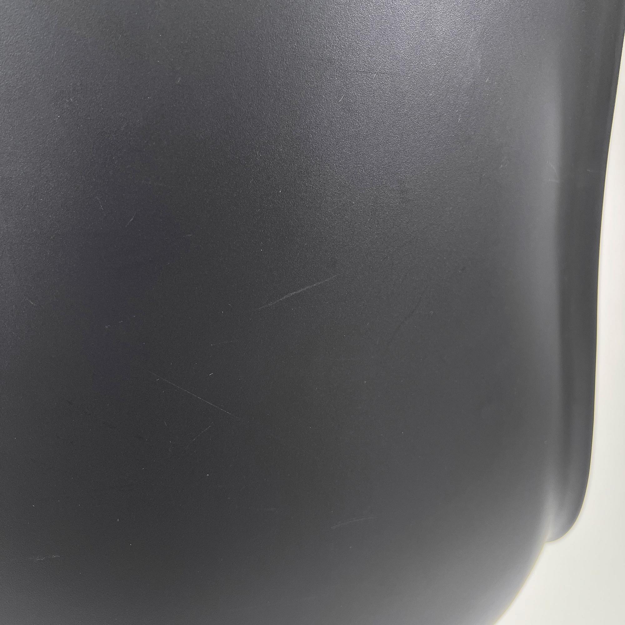 DSR Stuhl Plastik Chrom Tiefschwarz 5