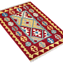 Kilim Gashgai Teppich Wolle Mehrfarbig 2