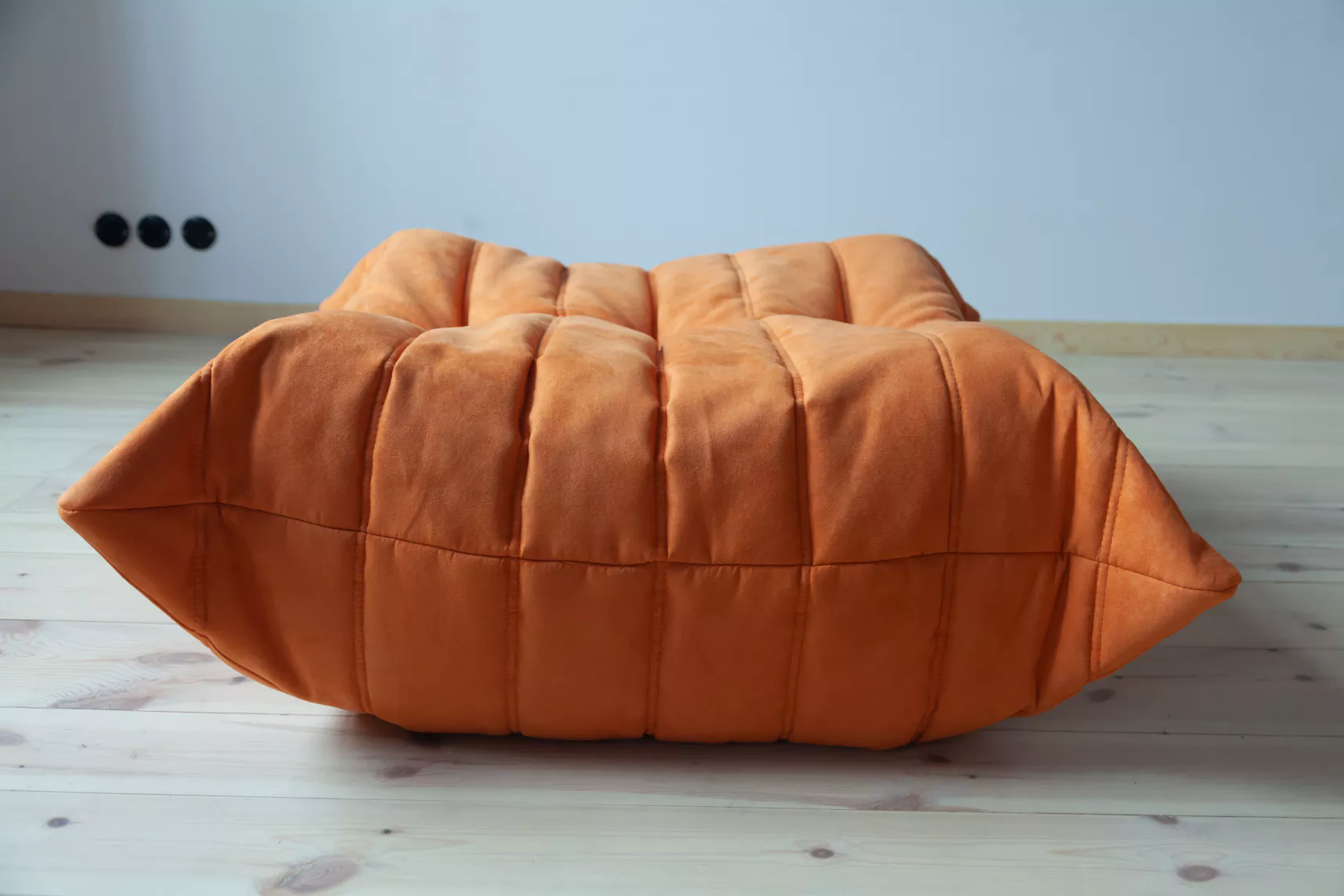 Togo Set Lounge in Tessuto, 2 pezzi, Arancione 7