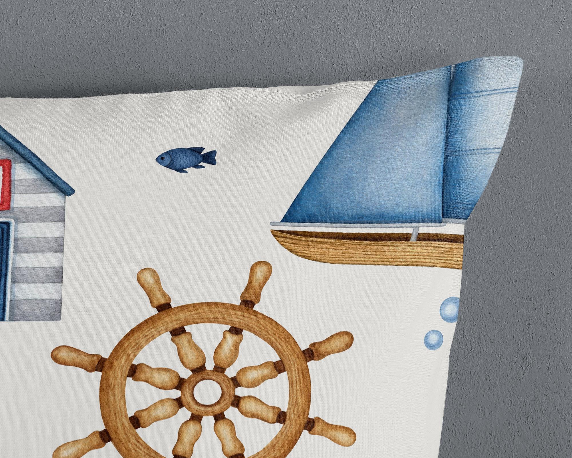 Renforcé-Bettwäsche Mehrfarbig 100x135cm Kissen 60x40cm 4