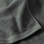 Handtuch Baumwolle Anthrazit 70 x 130 cm 2