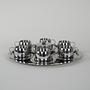 Coffee service stainless steel silver 1980s 2