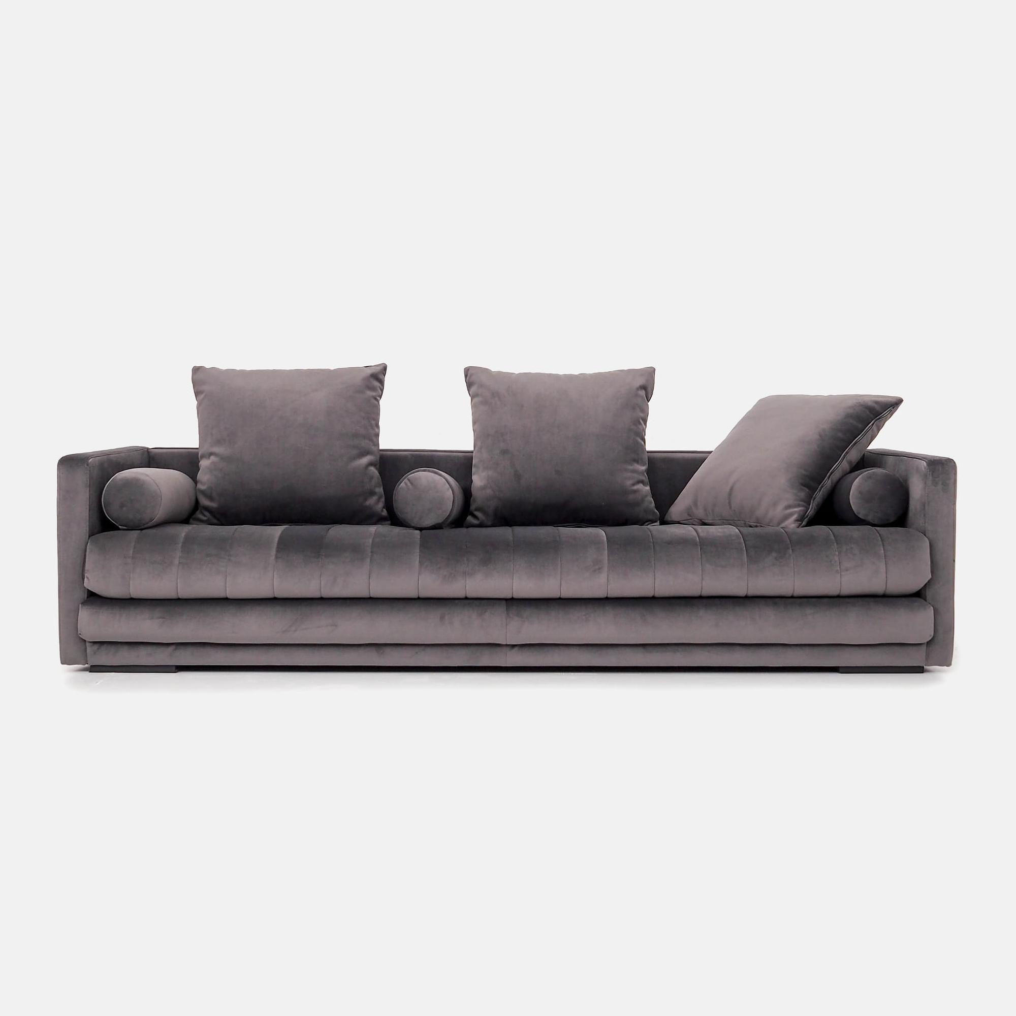 Copenhagen Sofa 3-Seater Grey-Brown 1
