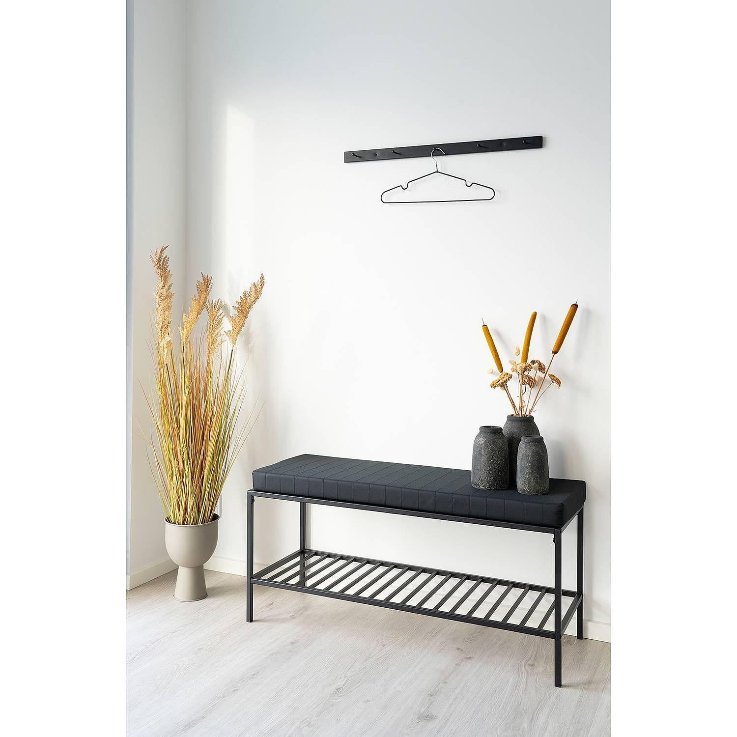 Garderobenleiste Arette Metall Schwarz 2