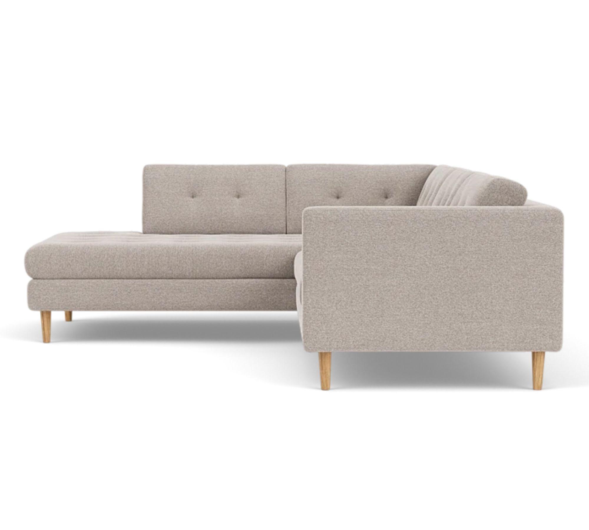 Nelson Ecksofa Récamiere Rechts Agnes Brown 3