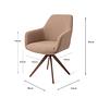 Hiroo Dining Chair Whisper Wheat 4