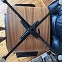 Vintage Eames Lounge Chair & Ottoman Leder Schwarz 1950er 7