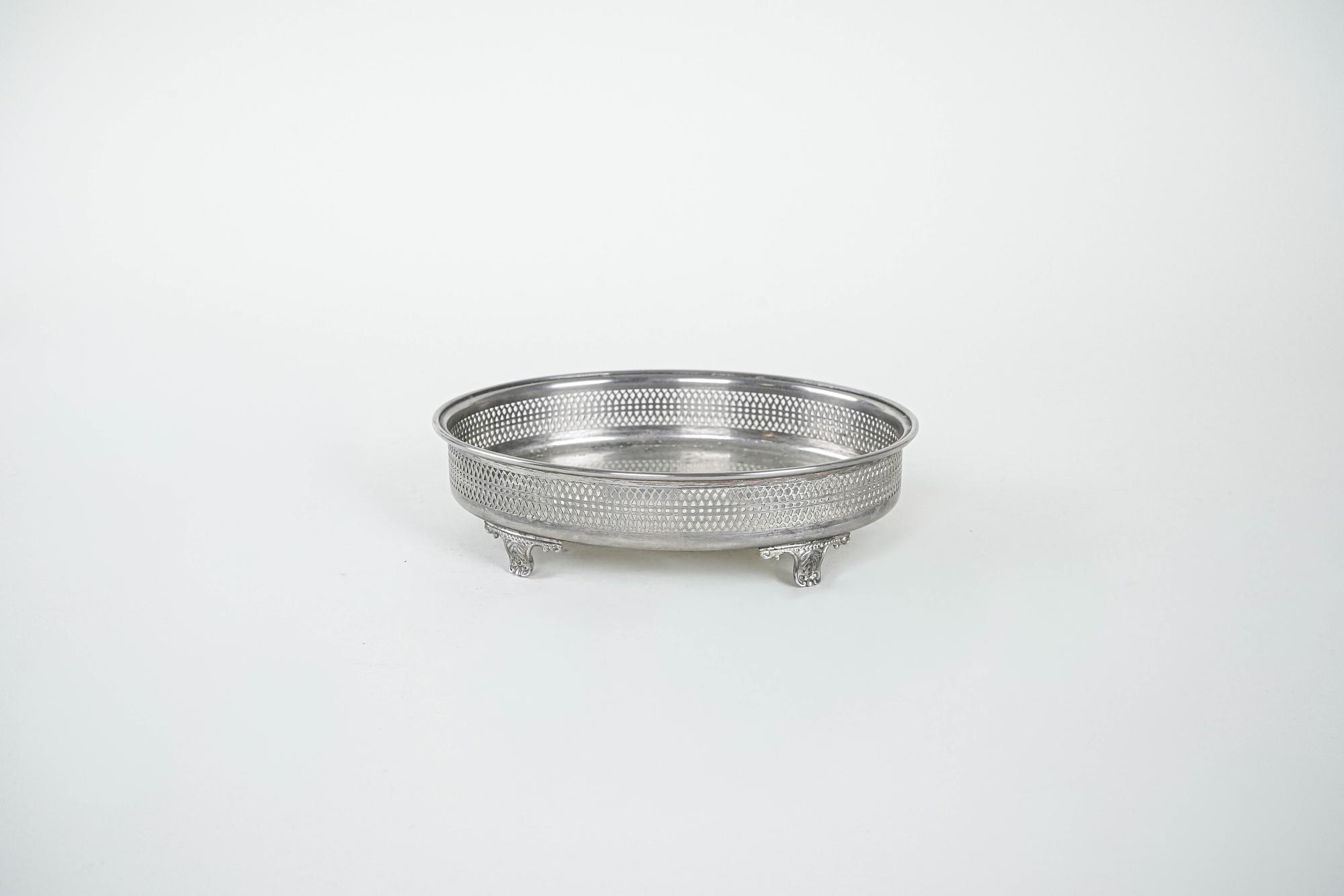 Silver Metal Tray 1