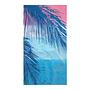 Frottier Strandtuch Palm Leaves Baumwolle Aqua 0