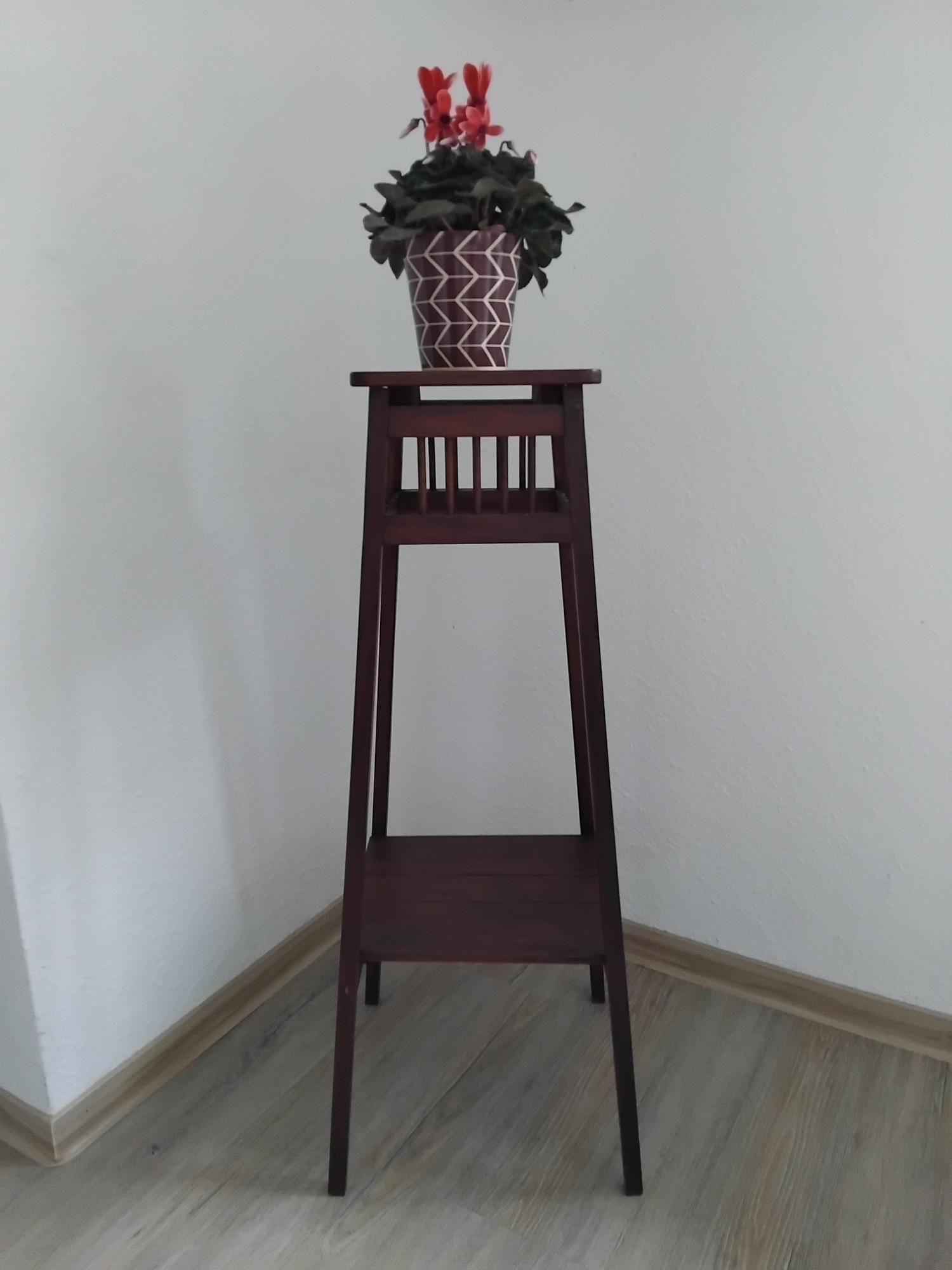 Plant stand wood brown 0