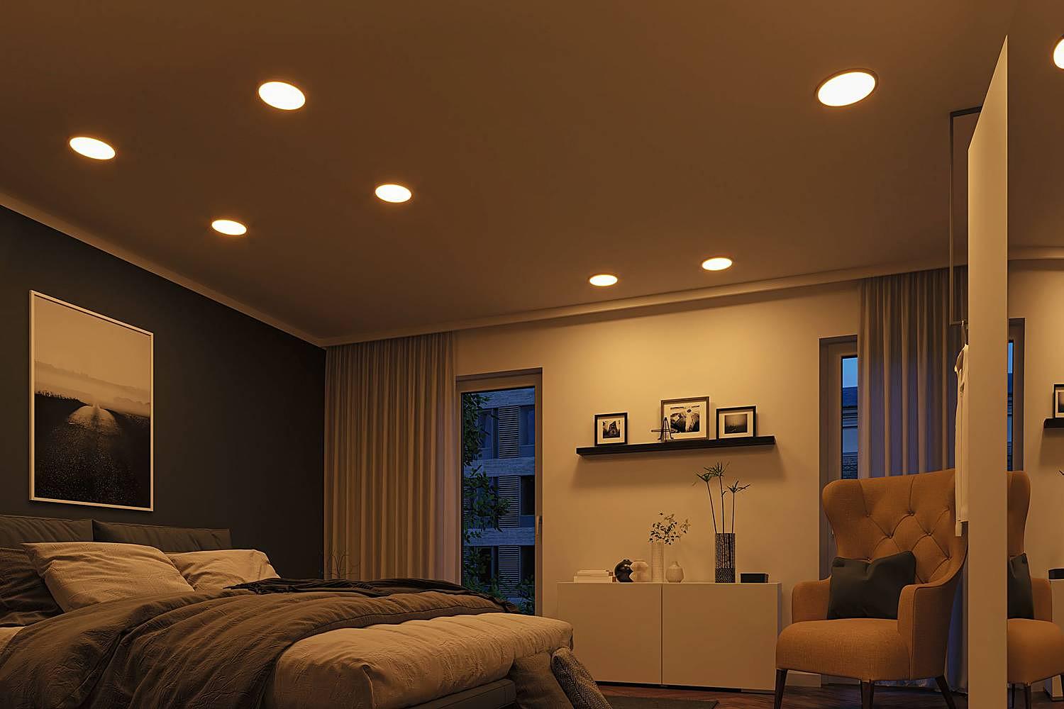 Ceiling Light Areo Plastic 1-Light White 2