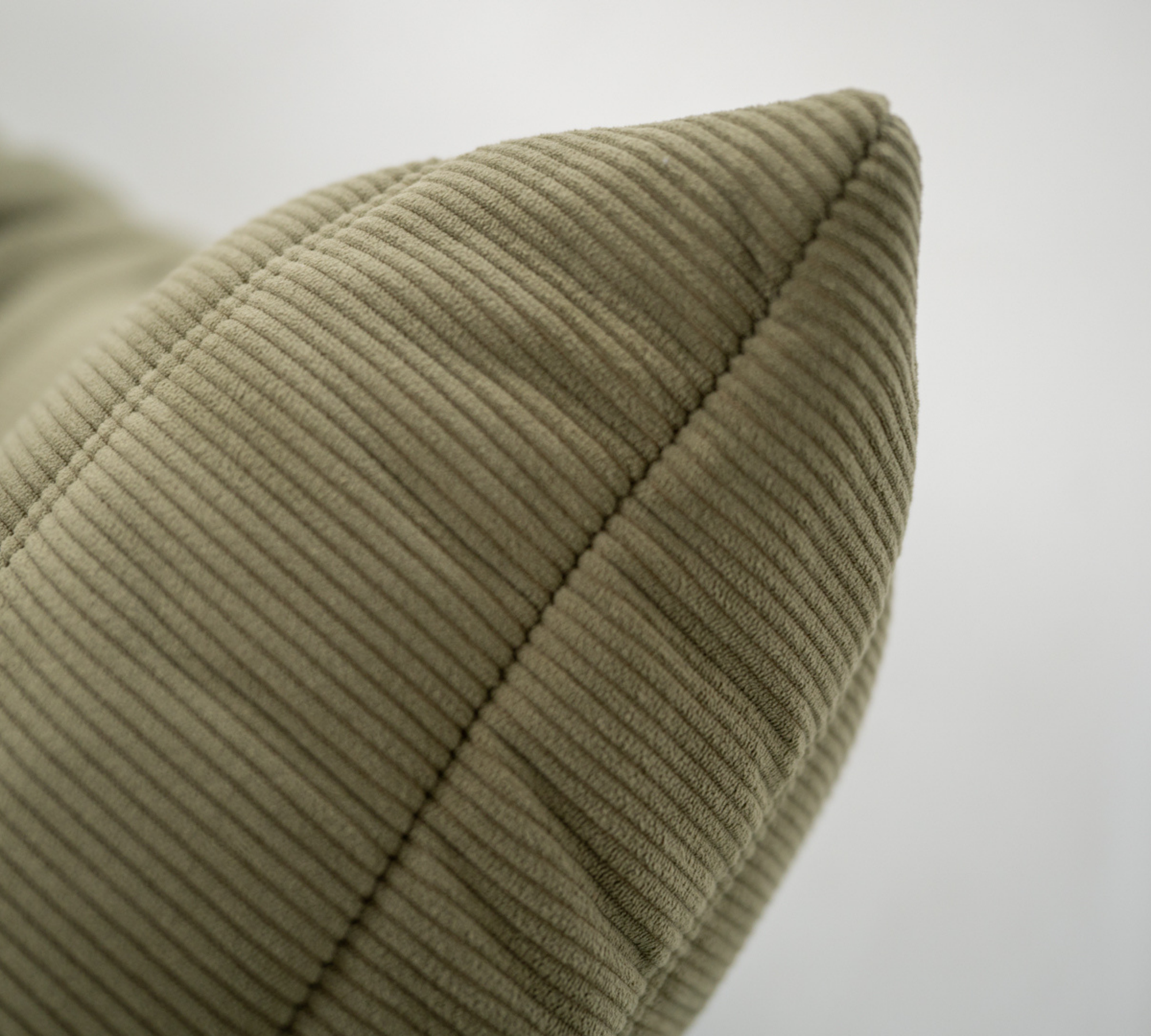 Togo Sofa 3-Seater Corduroy Sage Green 6