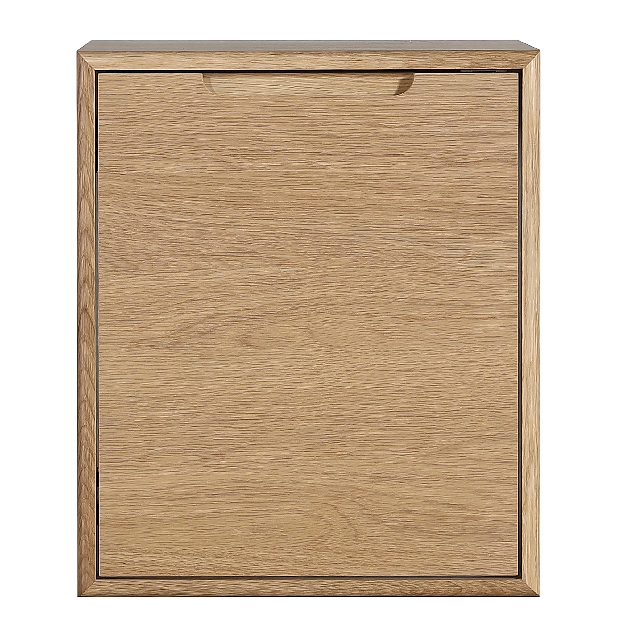 Jukki Hänge-Waschtisch Eiche Teilmassiv Braun 4