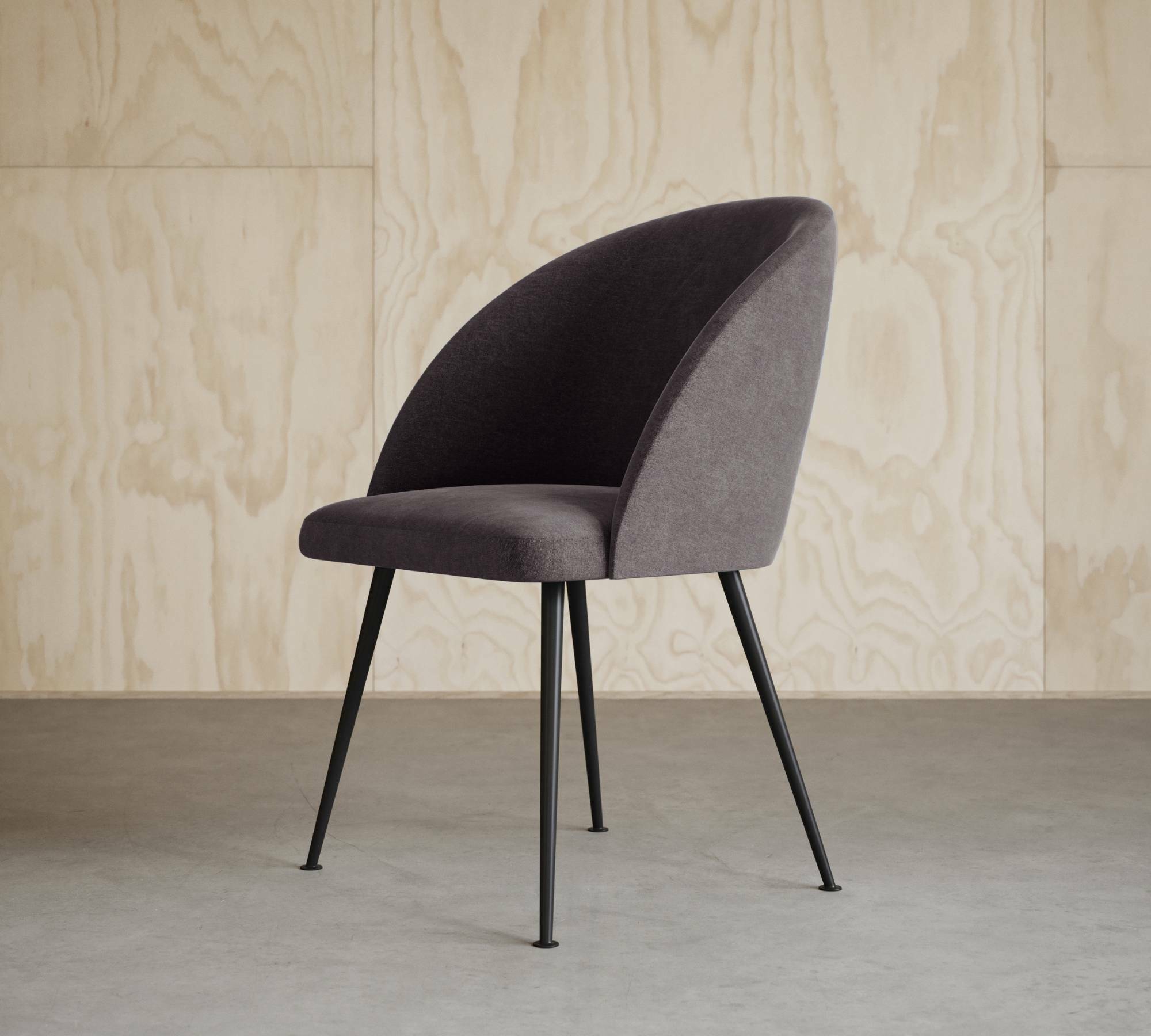 Holly Esszimmerstuhl Danny Steel Grey 0