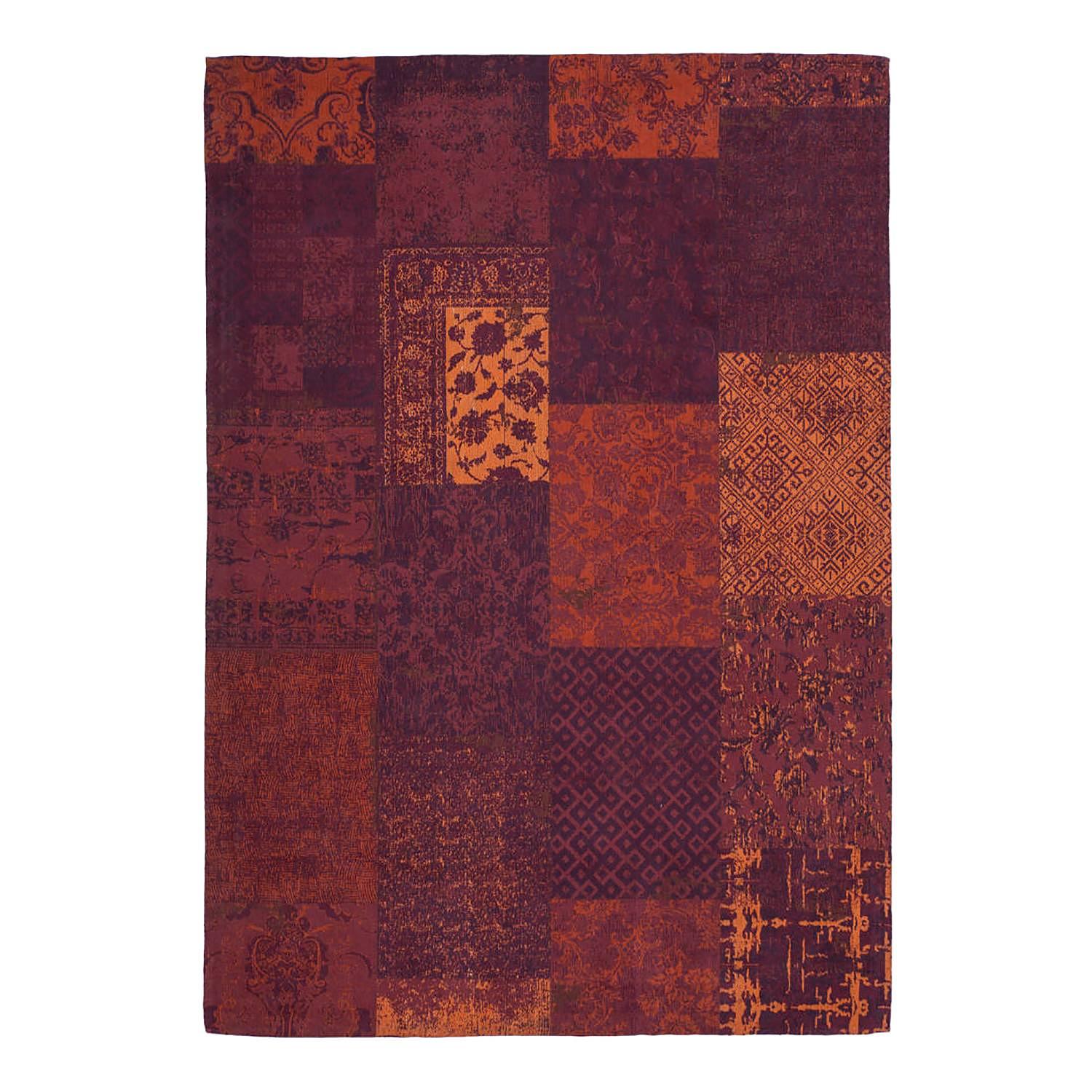 Symphony 160 Kurzflorteppich Baumwolle Rot 80 x 150 cm 0