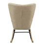 Oura Schaukelsessel Webstoff Roge Beige 4