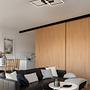 LED-Deckenleuchte Trail Schwarz Ø 60cm 3
