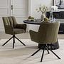 Swivel Armchair Guadabli Olive Green 2