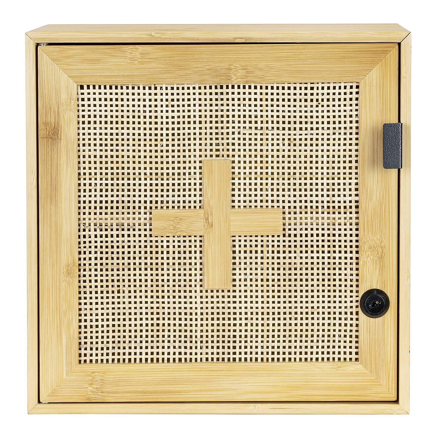Medizinschrank Allegre Rattan Bambus 3