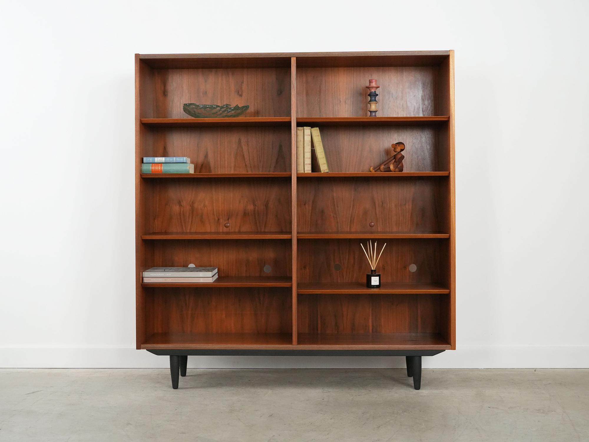 Bücherregal Teakholz 1970er Jahre 1