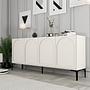 Lyon 79 Console Wood veneer Cream Black 3
