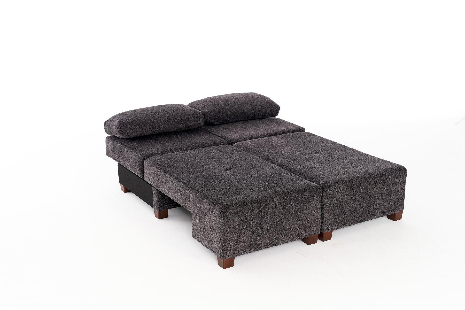 Perenna Sofa 3-Sitzer Chenille Anthrazit 5