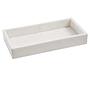Marble tray Rectangular White 1