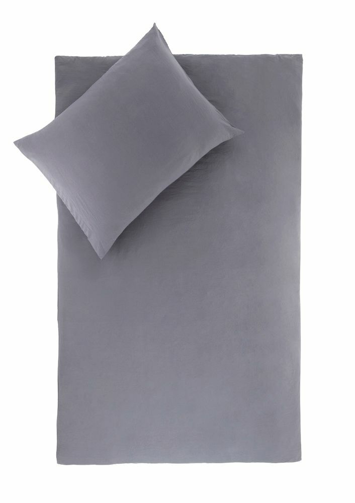 Bettwäscheset aus Microfaser Anthrazit 0