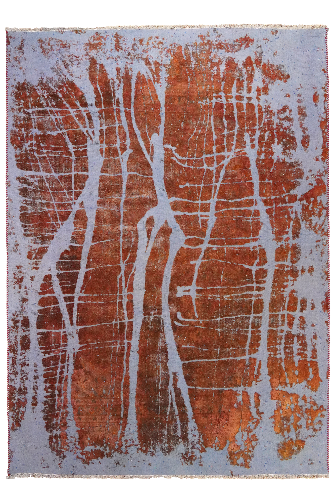 Vintage Carpet Wool Multicolored 0