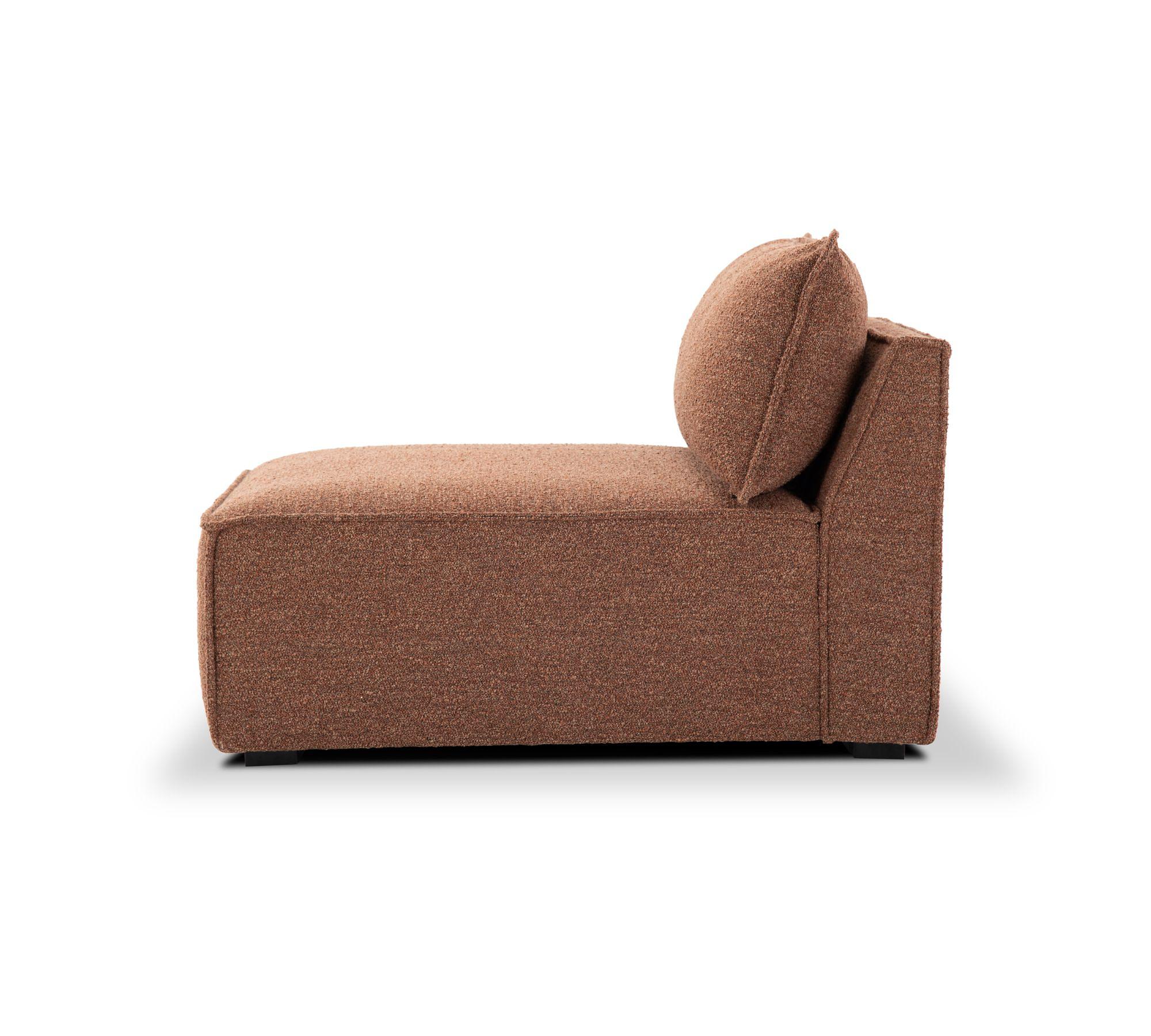 Daphne 1-Seater Module Pebble Rust 2